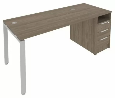 Рабочая станция с опорной тумбой