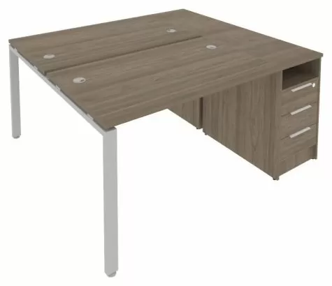 Рабочая станция с опорной тумбой