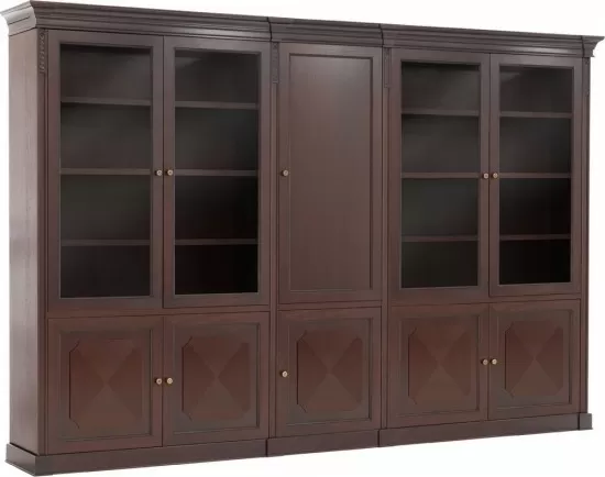 Шкаф комбинированный*2 + дер.дв. L347