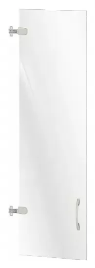 Дверь стеклянная 3 секции левая