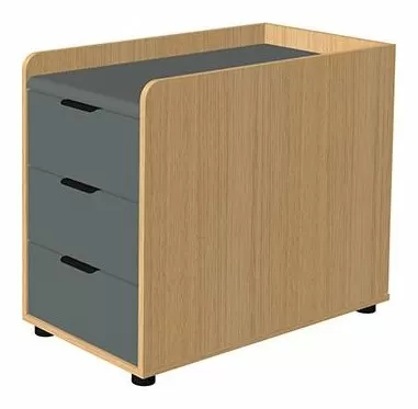 Тумба опорная 3 ящика